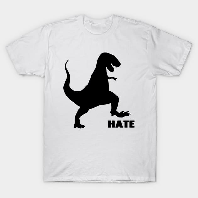 Stomp Hate Dinosaur T-Shirt by imphavok